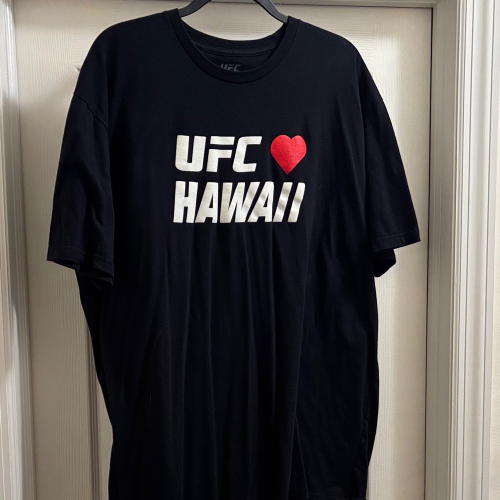 UFC Black and Red Hawaii Tee